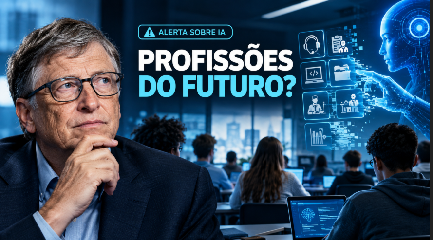 Bill Gates Faz um Alerta: Estamos Preparando os Jovens para Profissões que Podem Deixar de Existir?